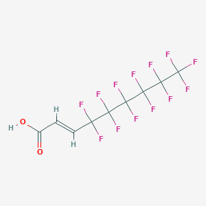 molecular formula C9H3F13O2 B3040821 2H,3H-Perfluoronon-2-enoic acid CAS No. 243139-70-0