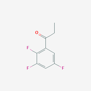 molecular formula C9H7F3O B3040831 2',3',5'-Trifluoropropiophenone CAS No. 243666-17-3