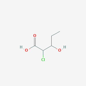 2-Chloro-3-hydroxypentanoic acid