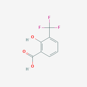 molecular formula C8H5F3O3 B3040906 2-hydroxy-3-(trifluoromethyl)benzoic Acid CAS No. 251300-32-0