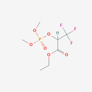Ethyl 2-[(dimethoxyphosphoryl)oxy]-3,3,3-trifluoropropanoate