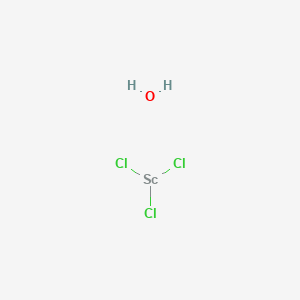 molecular formula Cl3H2OSc B3041028 Scandium chloride hydrate CAS No. 25813-71-2