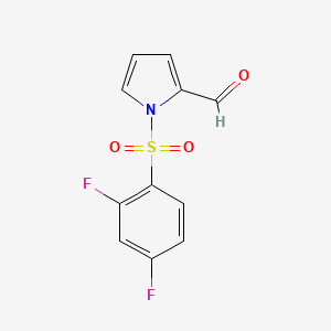 1-[(2,4-Difluorophenyl)sulphonyl]-1H-pyrrole-2-carbaldehyde
