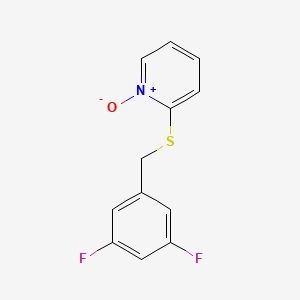 2-[(3,5-Difluorobenzyl)thio]pyridinium-1-olate