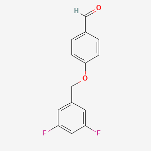 4-[(3,5-Difluorobenzyl)oxy]benzaldehyde