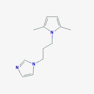 1-[3-(2,5-dimethyl-1H-pyrrol-1-yl)propyl]-1H-imidazole