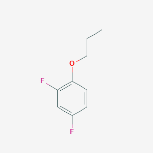 molecular formula C9H10F2O B3041070 2,4-Difluoro-1-propoxybenzene CAS No. 259655-00-0