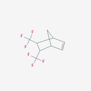 molecular formula C9H8F6 B3041101 5,6-Bis(trifluoromethyl)bicyclo[2,2,1]hept-2-ene CAS No. 260559-44-2