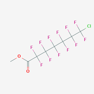 molecular formula C8H3ClF12O2 B3041113 Methyl 7-chloroperfluoroheptanoate CAS No. 261503-61-1