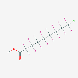 molecular formula C10H3ClF16O2 B3041115 Methyl 9-chloroperfluorononanoate CAS No. 261503-65-5