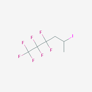 molecular formula C6H6F7I B3041118 1,1,1,2,2,3,3-heptafluoro-5-iodohexane CAS No. 261503-73-5