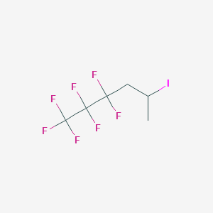molecular formula C6H6F7I B3041118 4,4,5,5,6,6,6-Heptafluoro-2-iodohexane CAS No. 261503-73-5