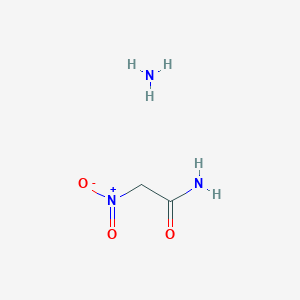 molecular formula C2H7N3O3 B3041126 2-Nitroacetamide ammoniate CAS No. 26163-29-1