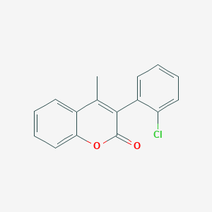 molecular formula C16H11ClO2 B3041241 3(2'-Chlorophenyl)-4-methylcoumarin CAS No. 263365-40-8
