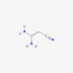 molecular formula C3H5N3 B3041283 3,3-Diaminoacrylonitrile CAS No. 266338-29-8