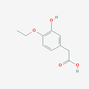 molecular formula C10H12O4 B3041292 4-Ethoxy-3-hydroxyphenylacetic Acid CAS No. 26691-28-1