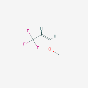 molecular formula C4H5F3O B3041300 Z-1-Methoxy-3,3,3-trifluoropropene CAS No. 26885-67-6