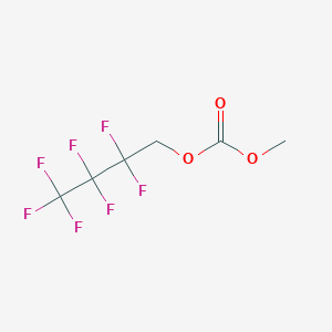 molecular formula C6H5F7O3 B3041323 2,2,3,3,4,4,4-Heptafluorobutyl methyl carbonate CAS No. 277332-95-3