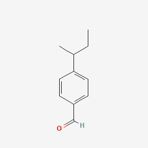 molecular formula C11H14O B3041349 4-(Butan-2-yl)benzaldehyde CAS No. 28293-43-8