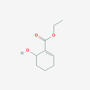 molecular formula C9H14O3 B3041367 Ethyl 6-hydroxycyclohex-1-enecarboxylate CAS No. 28469-52-5