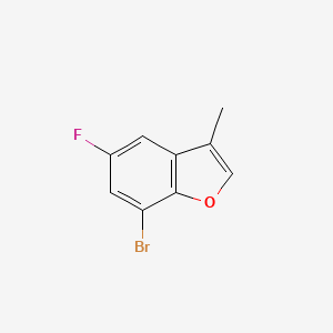 7-Bromo-5-fluoro-3-methyl-1-benzofuran
