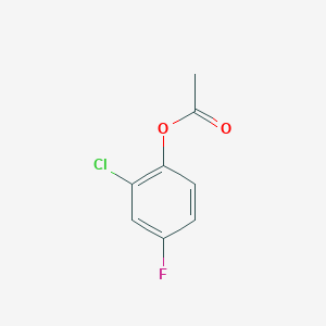 molecular formula C8H6ClFO2 B3041477 2-Chloro-4-fluorophenyl acetate CAS No. 301653-18-9