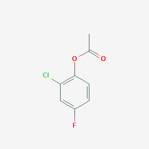 B3041477 2-Chloro-4-fluorophenyl acetate CAS No. 301653-18-9
