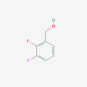 molecular formula C7H6FIO B3041511 2-Fluoro-3-iodobenzyl alcohol CAS No. 307975-02-6