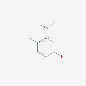 5-Fluoro-2-methylphenylzinc iodide