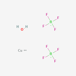molecular formula B2CuF8H2O B3041535 Copper(II) tetrafluoroborate hydrate CAS No. 314040-98-7