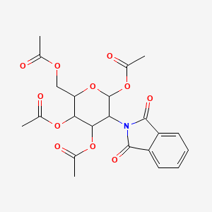 [3,4,6-triacetyloxy-5-(1,3-dioxoisoindol-2-yl)oxan-2-yl]methyl Acetate