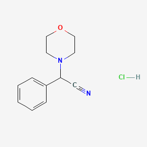 Morpholin-4-yl-phenyl-acetonitrile hydrochloride