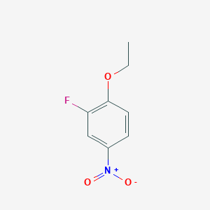 molecular formula C8H8FNO3 B3041574 4-Ethoxy-3-fluoronitrobenzene CAS No. 326-81-8