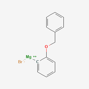 molecular formula C13H11BrMgO B3041580 magnesium;phenylmethoxybenzene;bromide CAS No. 328000-16-4