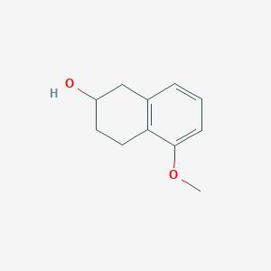 molecular formula C11H14O2 B3041597 5-Methoxy-1,2,3,4-tetrahydronaphthalen-2-ol CAS No. 32920-08-4