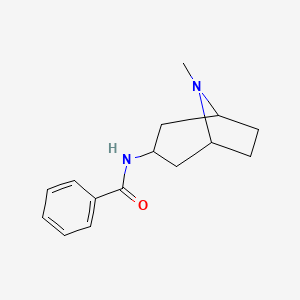 molecular formula C15H20N2O B3041598 N-(8-methyl-8-azabicyclo[3.2.1]octan-3-yl)benzamide CAS No. 329738-53-6