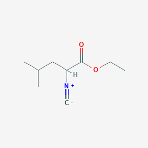 molecular formula C9H15NO2 B3041607 Ethyl 2-isocyano-4-methylpentanoate CAS No. 33140-29-3