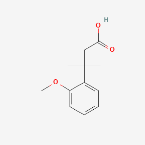 3-(2-Methoxyphenyl)-3-methylbutanoic acid