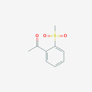 molecular formula C9H10O3S B3041657 1-(2-(Methylsulfonyl)phenyl)ethanone CAS No. 3323-76-0