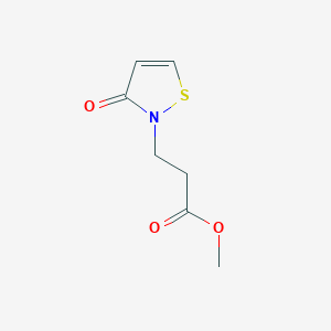Methyl 3-(3-Oxo-2-isothiazolyl)propanoate