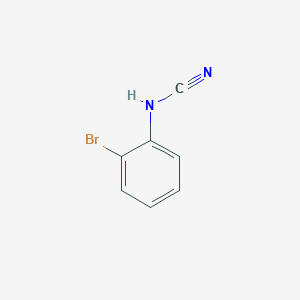 molecular formula C7H5BrN2 B3041711 N-(2-Bromophenyl)cyanamide CAS No. 343269-59-0