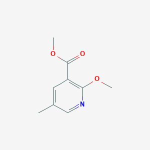 molecular formula C9H11NO3 B3041731 Methyl 2-methoxy-5-methylnicotinate CAS No. 351410-41-8