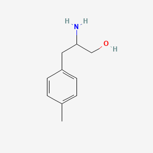 molecular formula C10H15NO B3041746 b-Amino-4-methylbenzenepropanol CAS No. 35373-66-1
