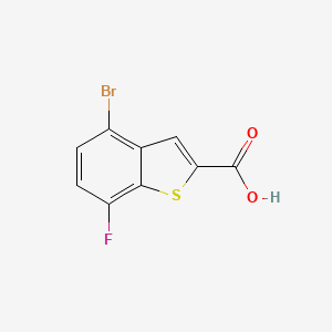 4-Bromo-7-fluorobenzo[b]thiophene-2-carboxylic acid