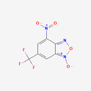 4-Nitro-6-(trifluoromethyl)-2,1,3-benzoxadiazol-1-ium-1-olate