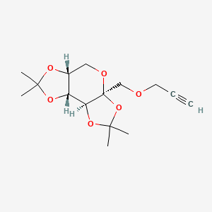 2,3:4,5-Di-O-isopropylidene-1-O-propargyl-beta-D-fructopyranose