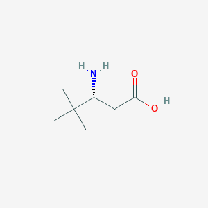 molecular formula C7H15NO2 B3041791 (R)-3-amino-4,4-dimethylpentanoic acid CAS No. 367278-49-7