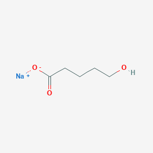 molecular formula C5H9NaO3 B3041810 Sodium 5-hydroxypentanoate CAS No. 37435-69-1