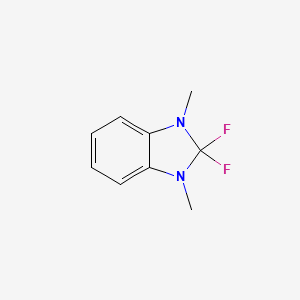 molecular formula C9H10F2N2 B3041811 2,2-Difluoro-1,3-dimethylbenzimidazolidine CAS No. 374540-53-1