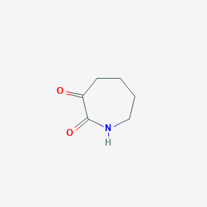 molecular formula C6H9NO2 B3041823 Azepane-2,3-dione CAS No. 37840-08-7